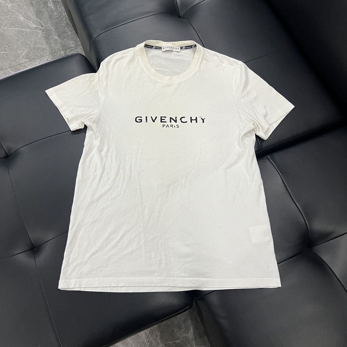 Givenchy Distressed Logo T Shirt Hoodie, Sweatshirt | FlexRushtees.com