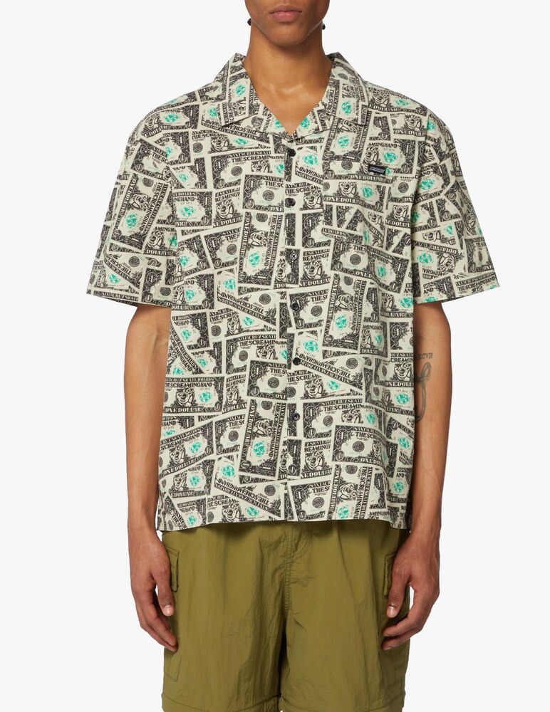 Cruz Skateboards Santa Cruz Mako Dollar Screaming Hand Short Sleeve Shirt