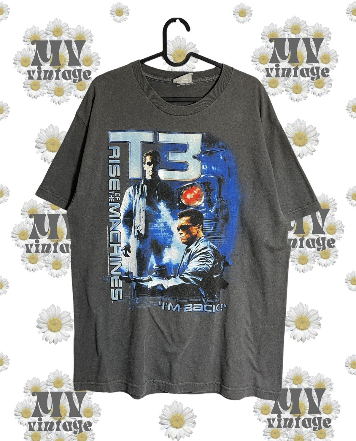Vintage Terminator 3 2003 Vintage Universal Movie Game Tee Hoodie, Sweatshirt | FlexRushtees.com