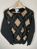 Vintage Shinin Diamond Knit Sweater