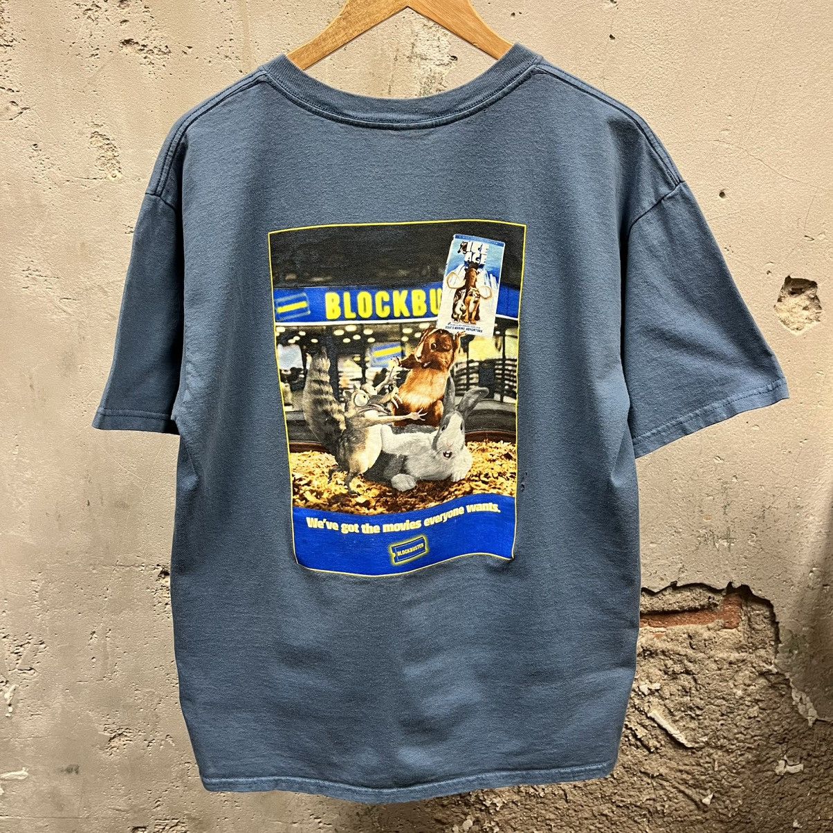 Ice Age Vintage Blockbuster Rental Movie Promo Tee Rare L Hoodie, Sweatshirt | FlexRushtees.com