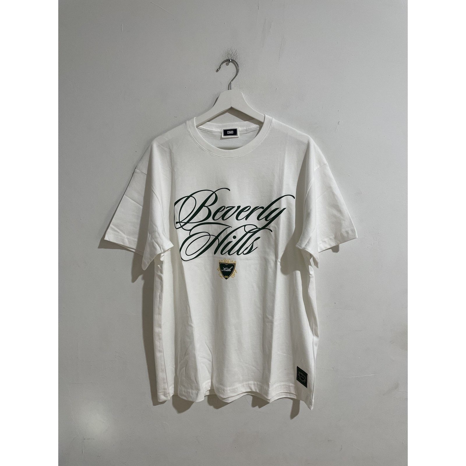 Kith Beverly Hills White Tee Size Medium New Hoodie, Sweatshirt | FlexRushtees.com