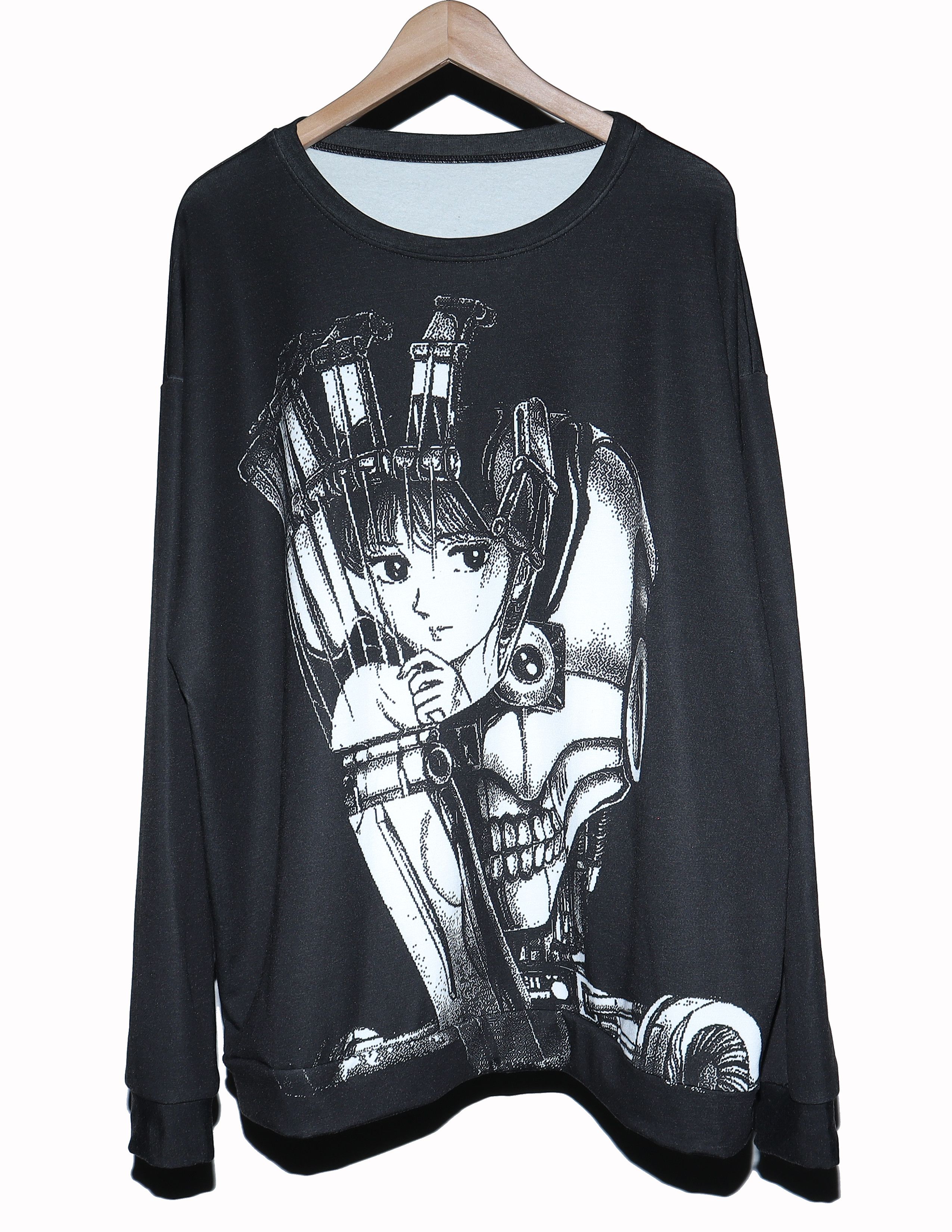 Other Kikillo Oversized Terminator Anime Sweater