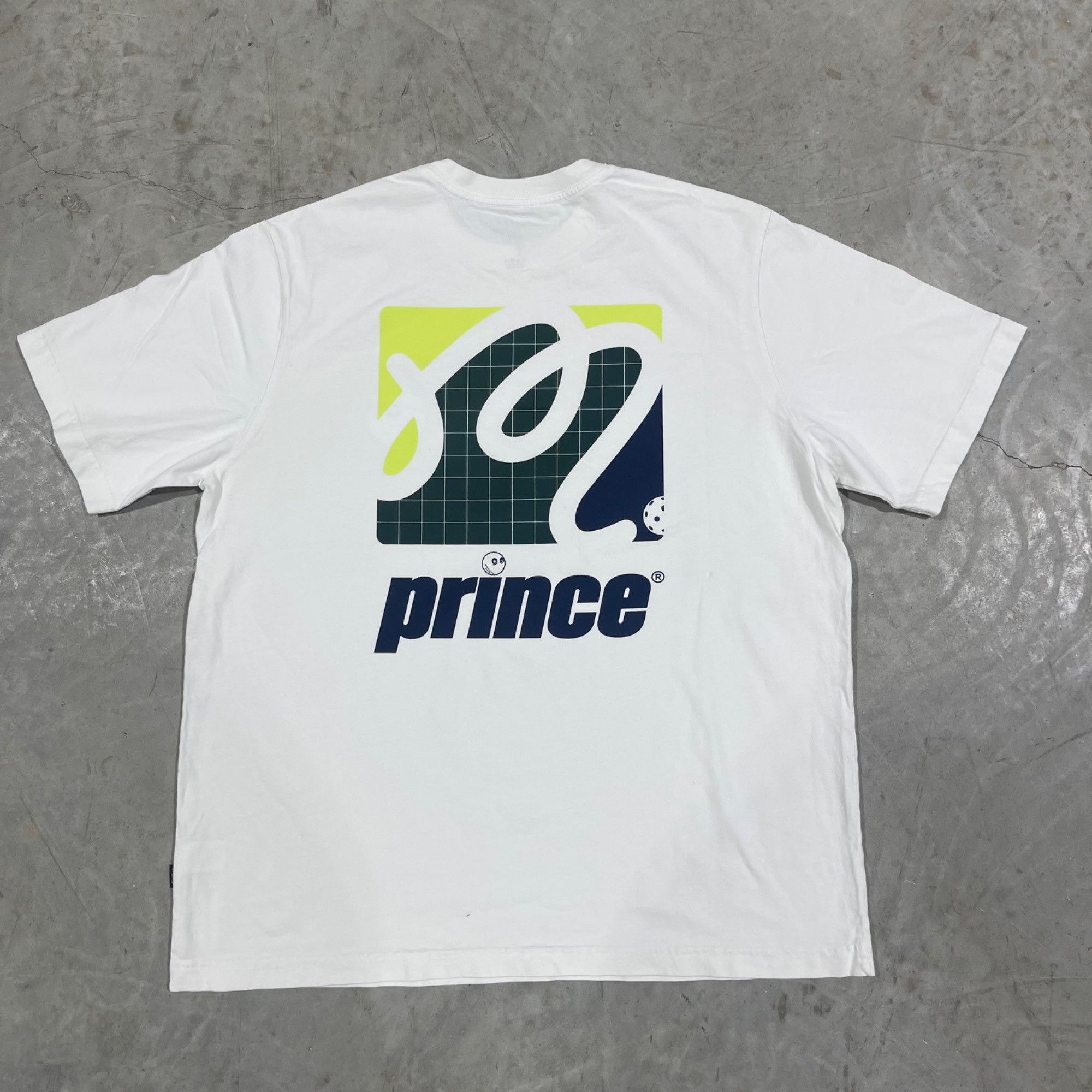 Prince Backcourt White T Shirt Sz 2xl Hoodie, Sweatshirt | FlexRushtees.com