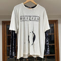 Vintage 90s Tool Band Tee Thrashed Distressed Faded Grunge Erd Teeth Hoodie, Sweatshirt | FlexRushtees.com