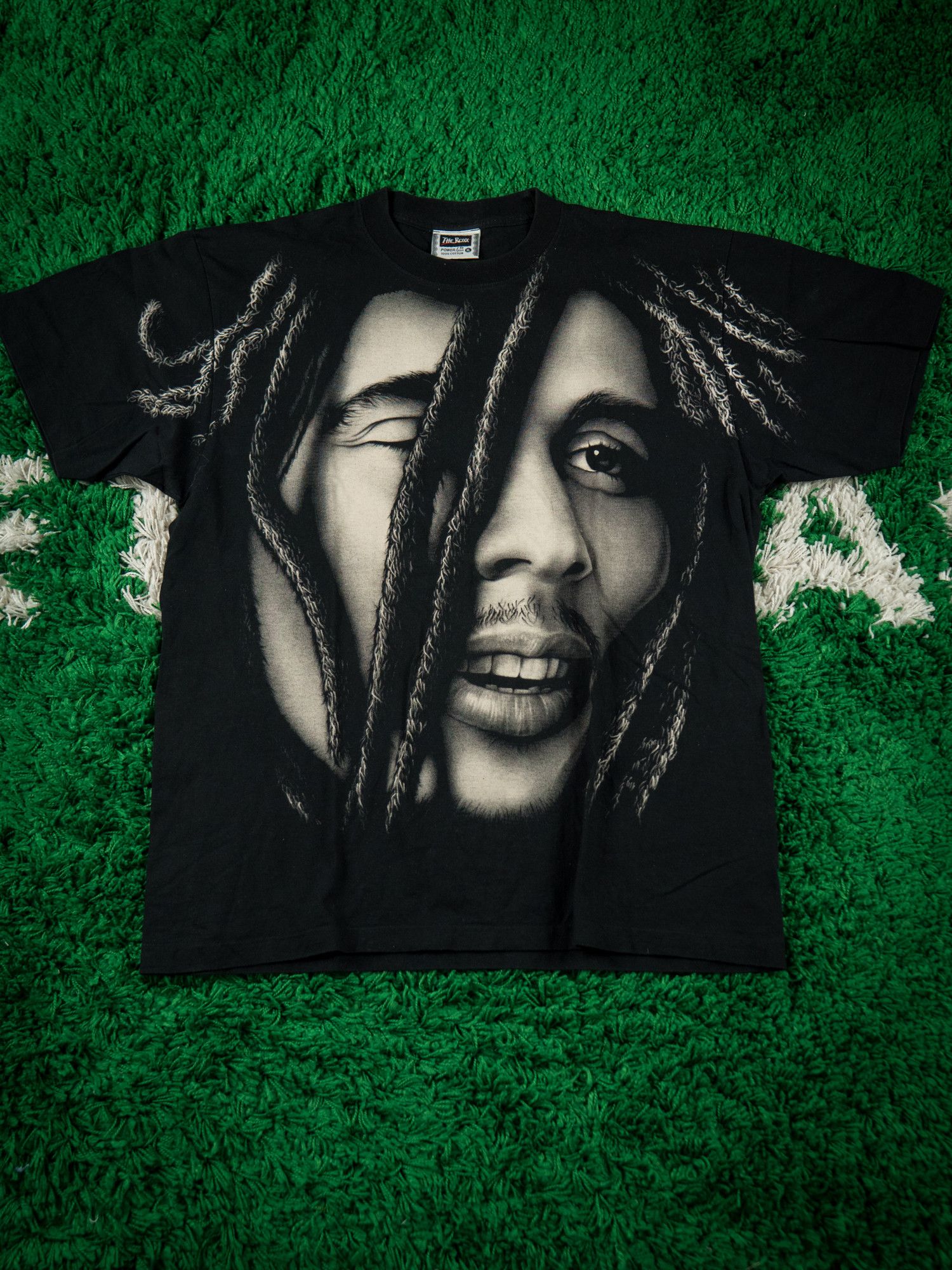 Vintage 90 S Bob Marley All Print Single Stich Tee Hoodie, Sweatshirt | FlexRushtees.com