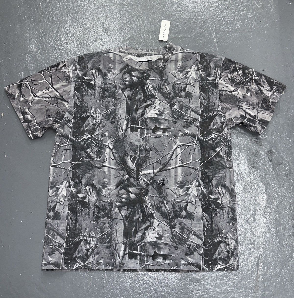 Pacsun Grey Camo T Shirt Large Hoodie, Sweatshirt | FlexRushtees.com