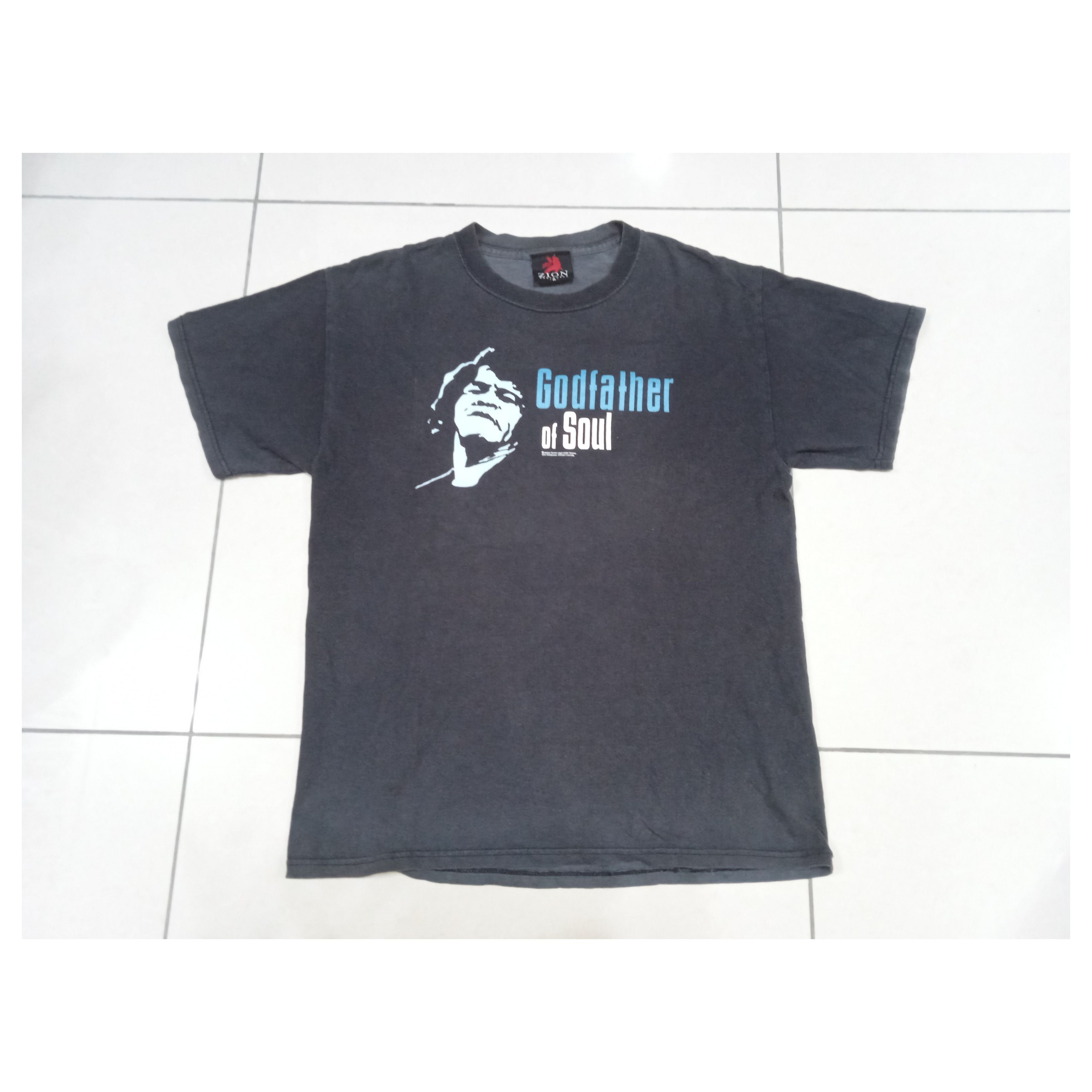Band Tees Vintage 2000s James Brown T Shirt Zion Soul