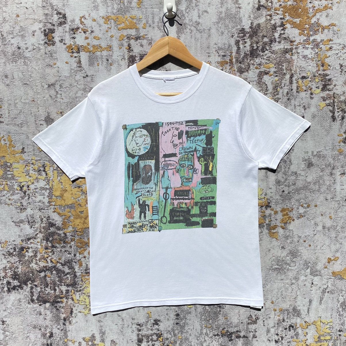 Jean Michel Basquiat X Vintage Vintage Jean Michel Basquiat Shirt American Artist Hoodie, Sweatshirt | FlexRushtees.com