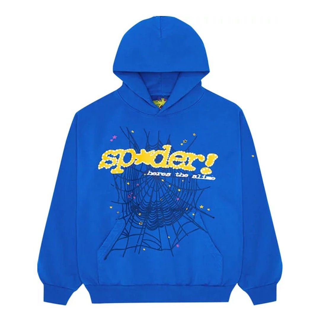 Other Sp5der Hoodie Tc Blue T-Shirts, Sweatshirt | FlexRushtees.com