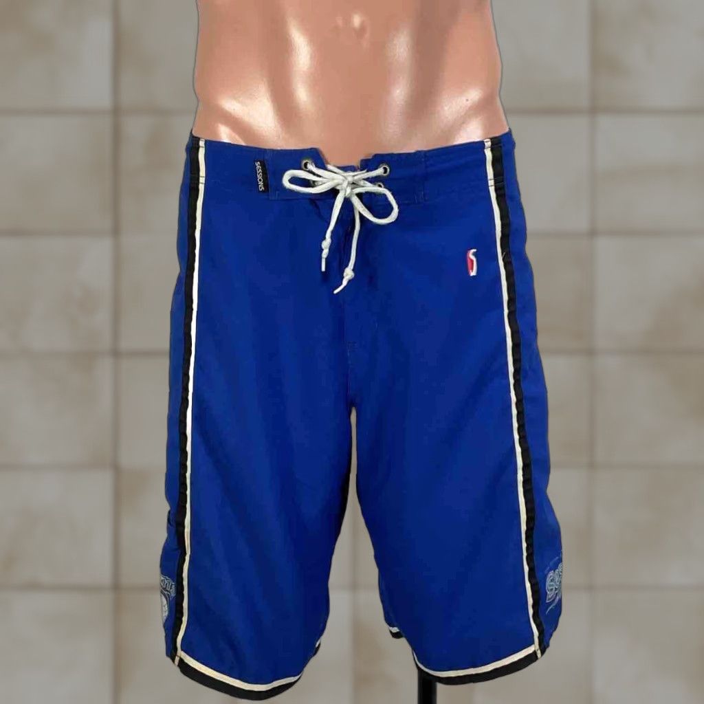 Long 90s Men 31 Adults Beach Pockets Drawstri