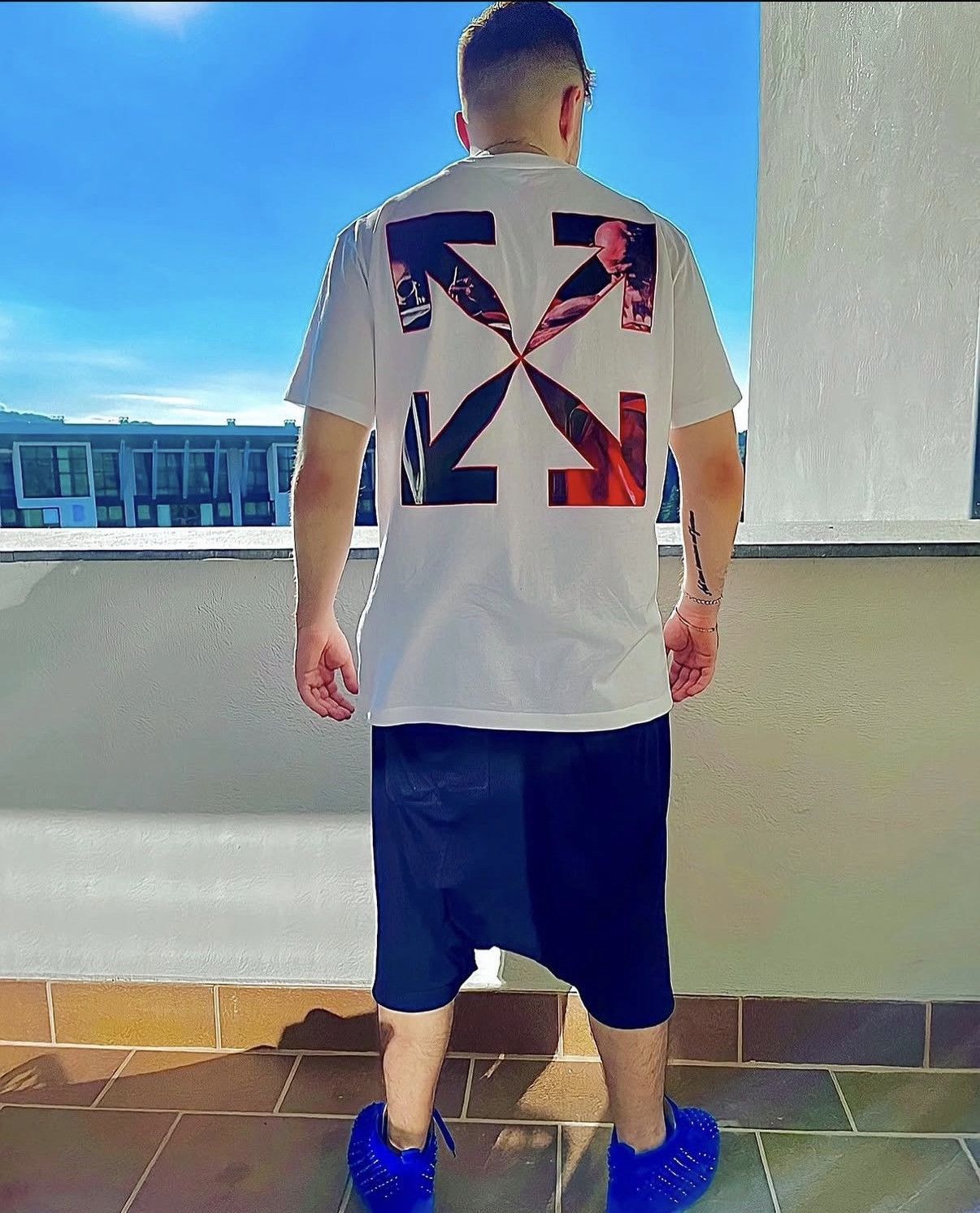 Off White Offwhite Caravaggio Tee Hoodie, Sweatshirt | FlexRushtees.com