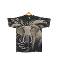 Vintage Animal T Shirt Habitat Elephant Over Print Tee Hoodie, Sweatshirt | FlexRushtees.com
