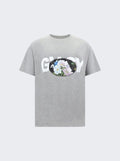 Givenchy Boxy Short Sleeve Tee Light Grey Melange Hoodie, Sweatshirt | FlexRushtees.com