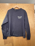 Dept Gallery Dept Long Sleeve Blue Grey Tee Large