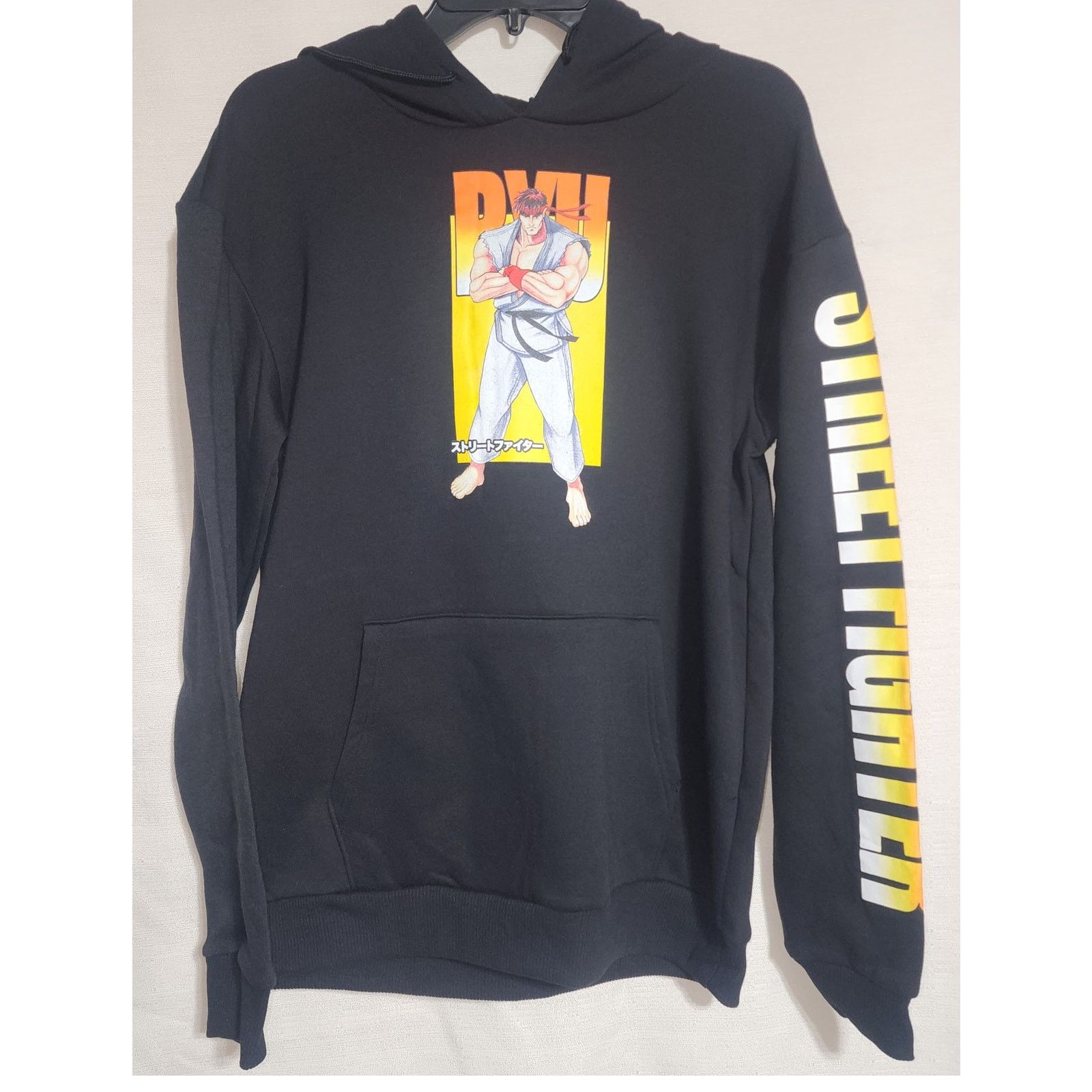 Fighter Street Fighter Ryu Black Hoodie Men S Medium