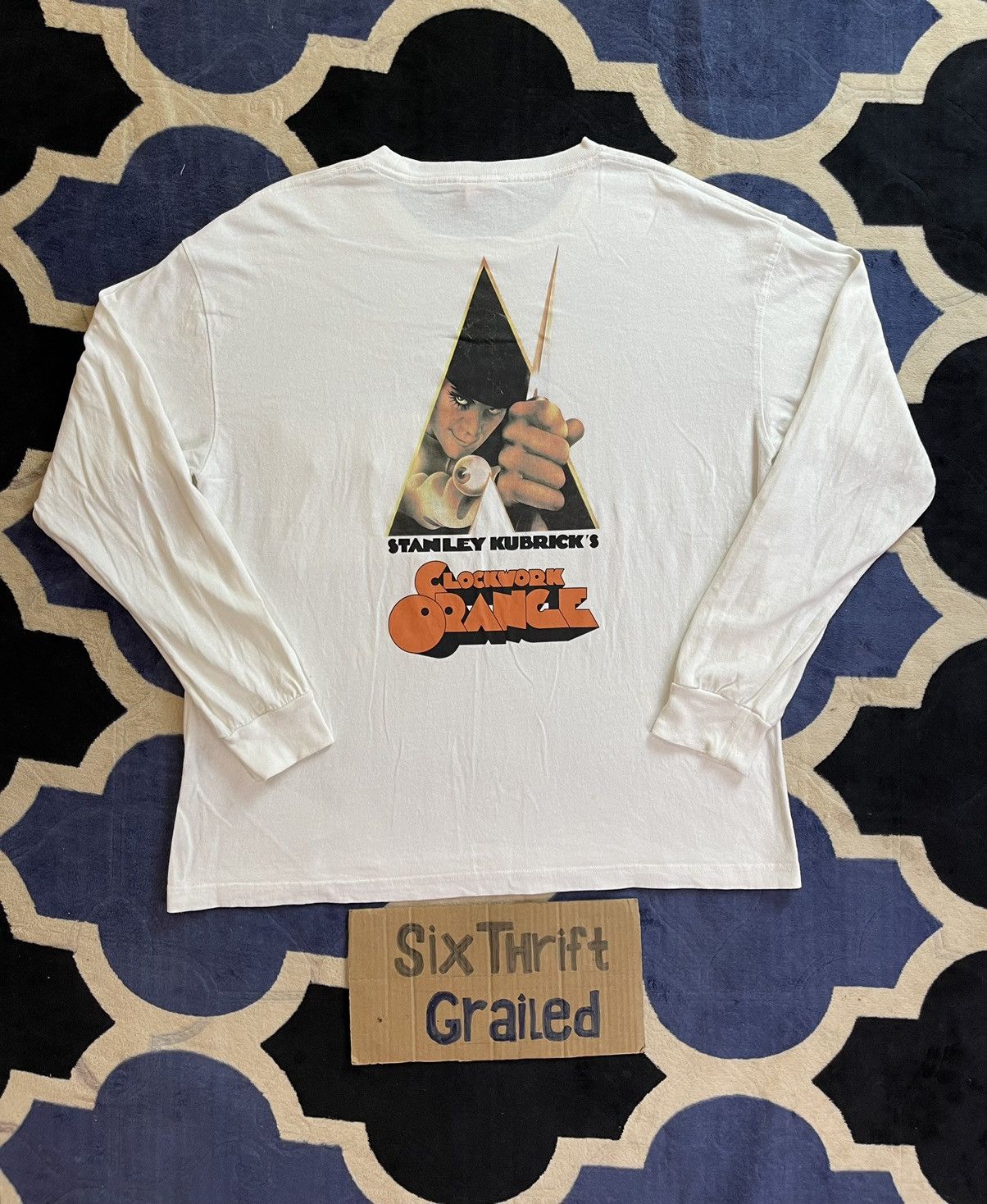 Band Tees Vintage Clockwork Orange Band Tees