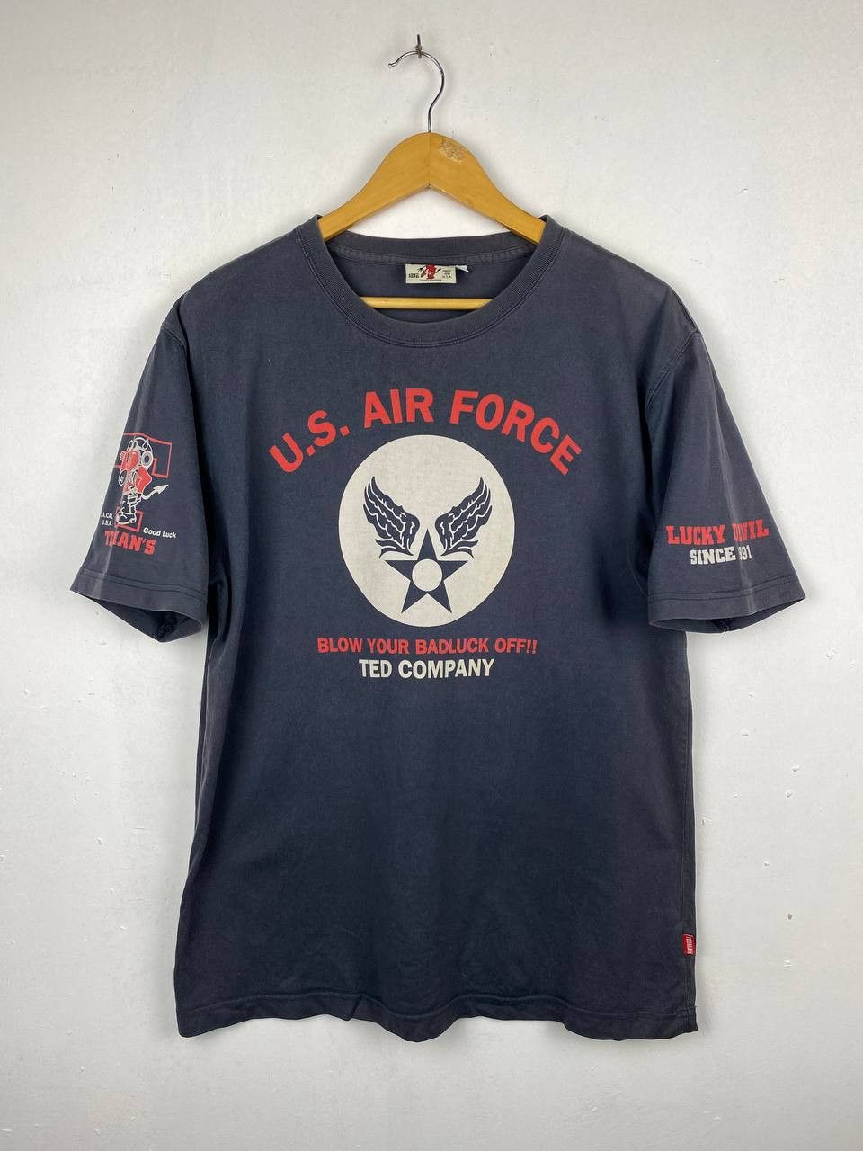 Toyo Enterprises Tedman Ted Company Tee Us Airforce Tee Nice Design Hoodie, Sweatshirt | FlexRushtees.com