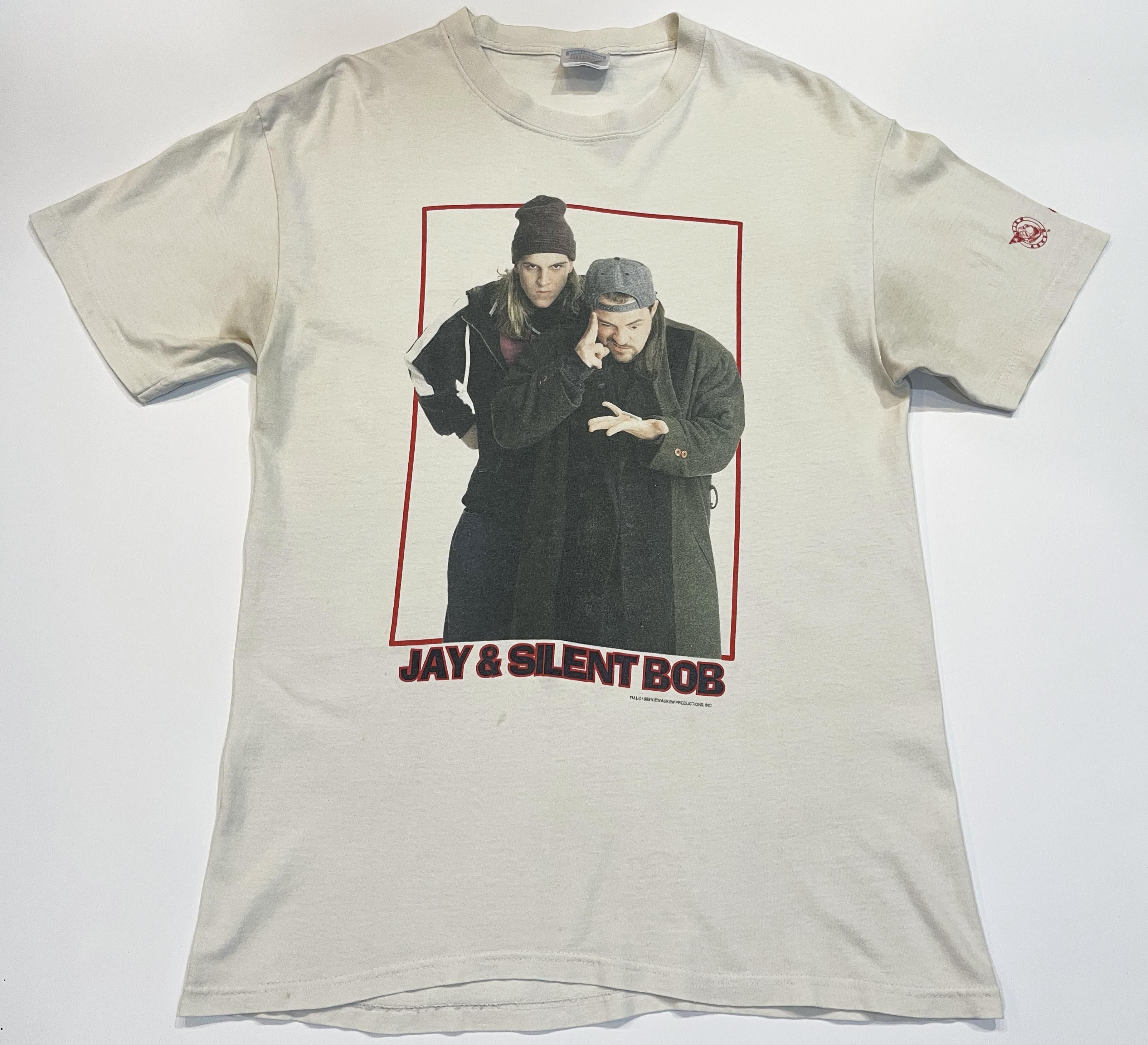 Vintage Hanes Jay Silent Bob Movie Promo View Askew T Shirt