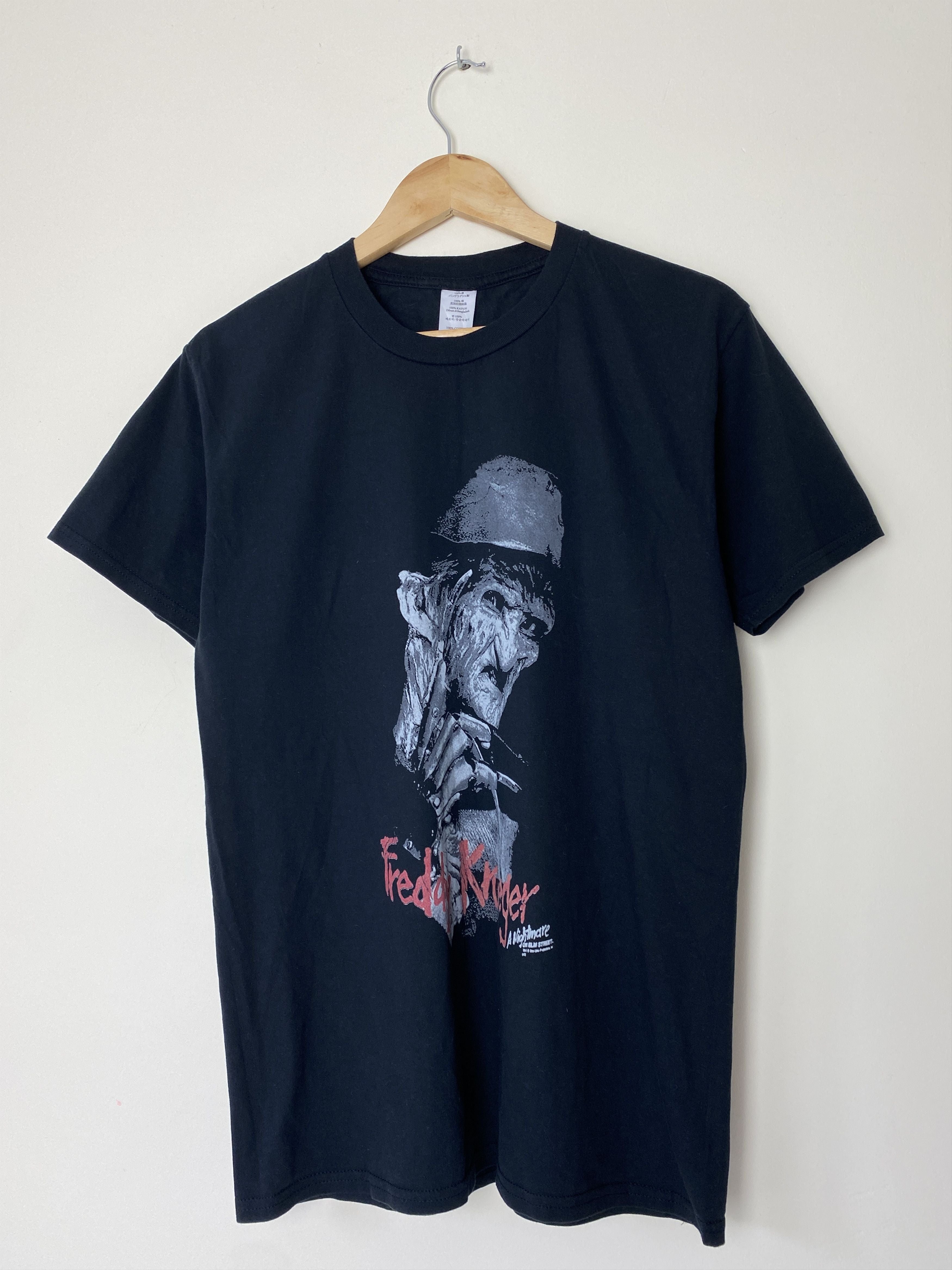 Vintage Freddy Krueger A Nightmare Of Elm Street Movie Promo T Shirt