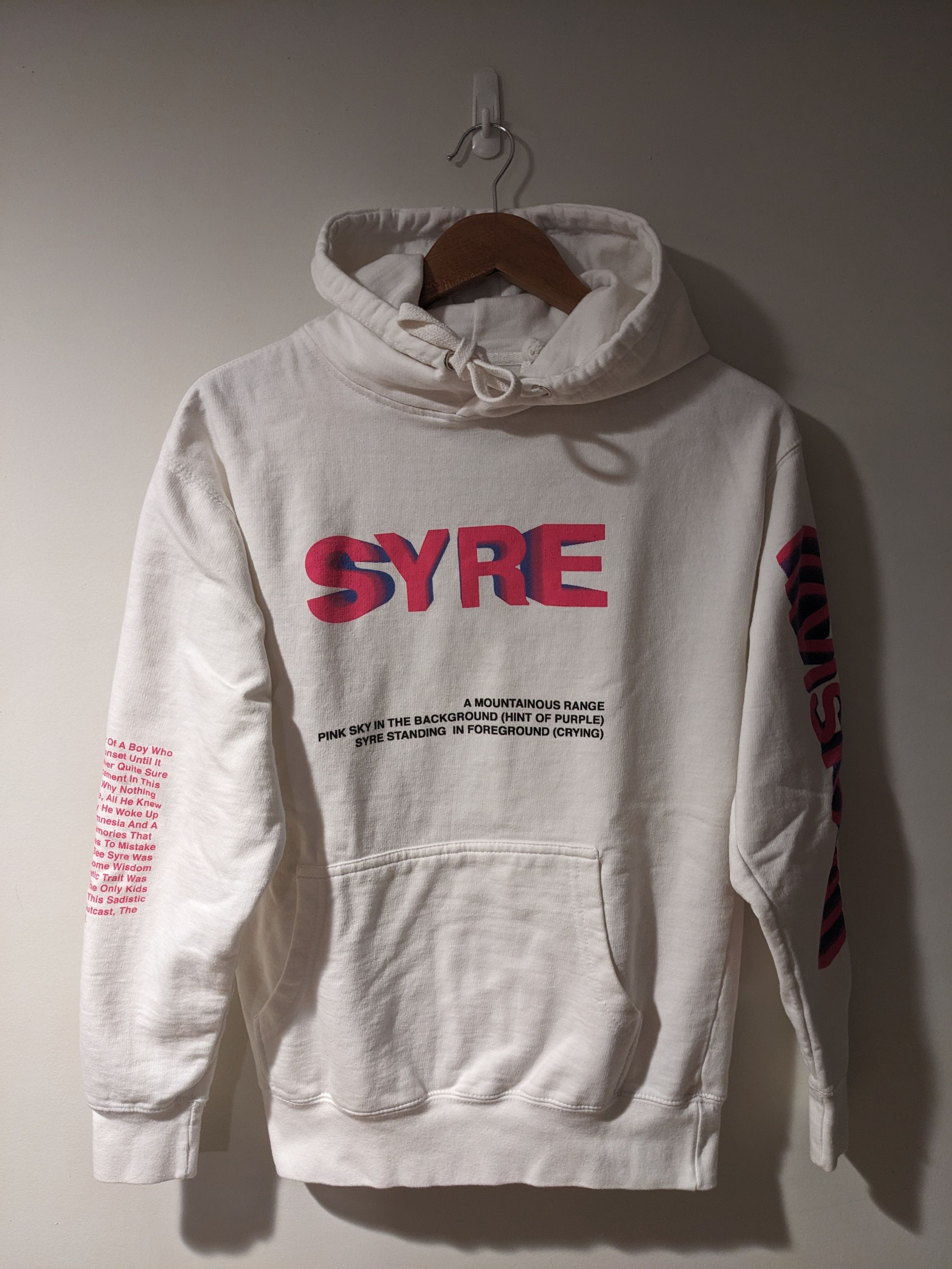 Smith Jaden Smith Music Syre Promo Msfts Vision Small Hoodie T-Shirts, Sweatshirt | FlexRushtees.com