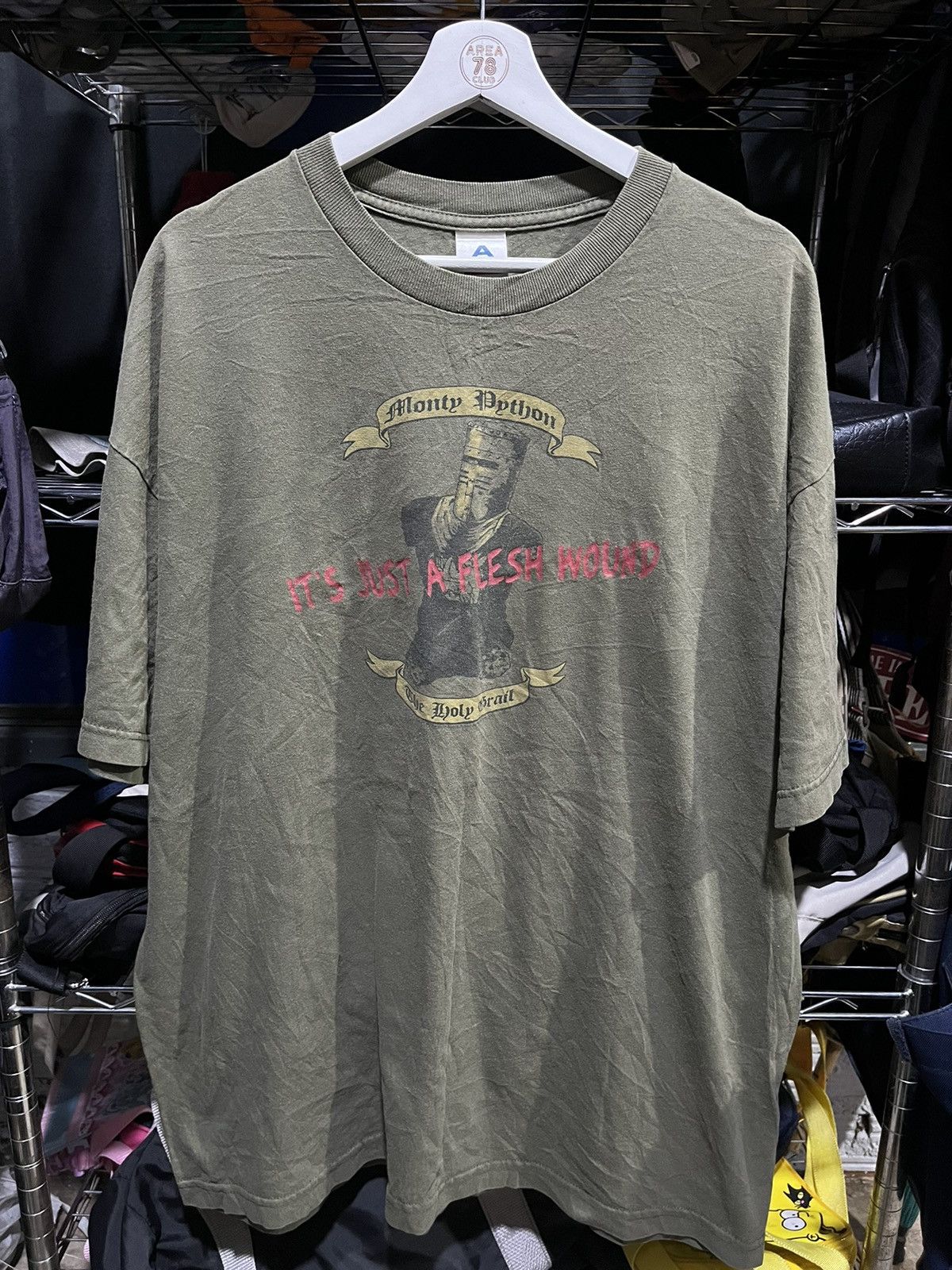 Vintage Monty Python The Holy Grail Movie Tee 2005s Hoodie, Sweatshirt | FlexRushtees.com