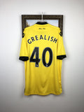 Macron Aston Villa Football Shirt 2015 Soccer 40 Grealish Jersey
