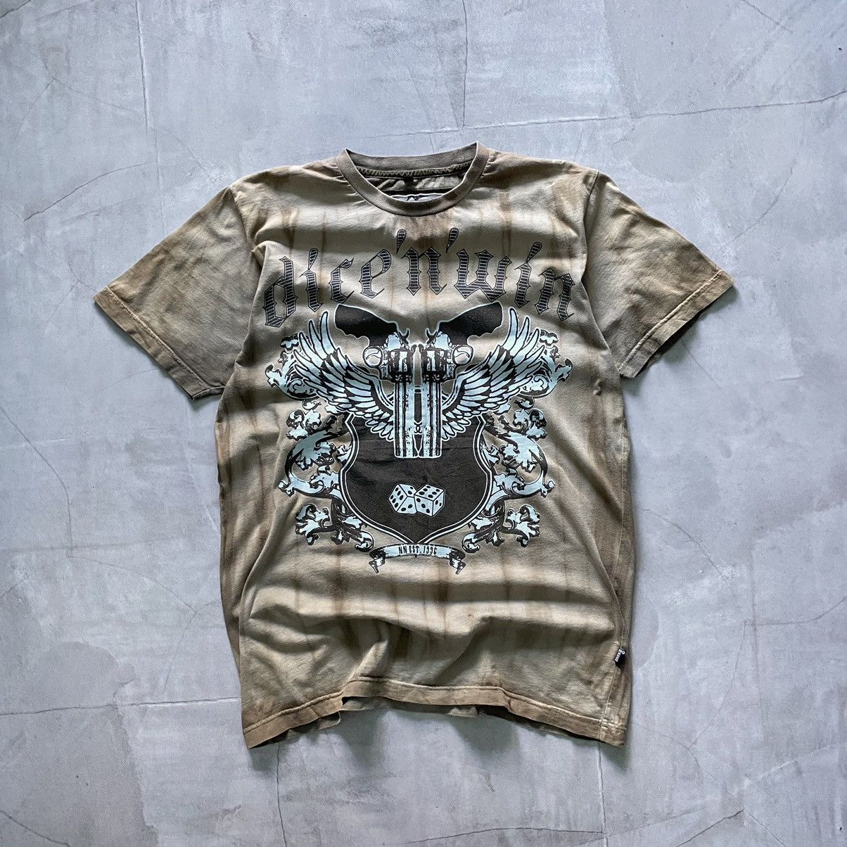 If Six Was Nine X True Religion Japan Margiela Vibe Printed Tribal T Shirt Y2k
