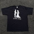 Vintage Game Over Anvil Red Line Shirt