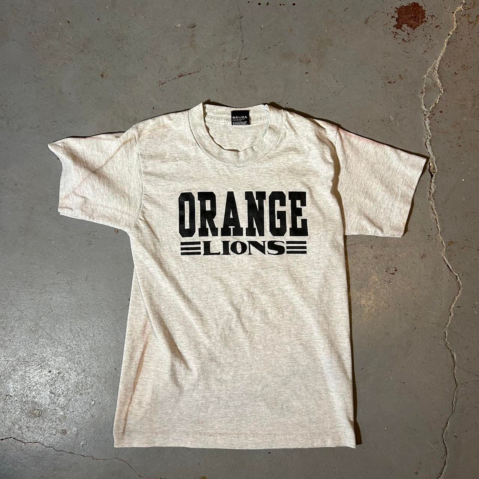 Hanes 90s Grey Orange Tigers School Tee Shirt Hoodie, Sweatshirt | FlexRushtees.com