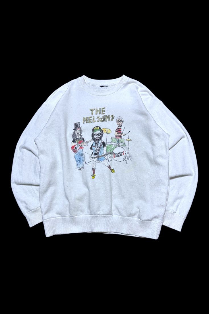 Band Tees Vintage 90s The Nelsons Screen Stars Sweatshirt