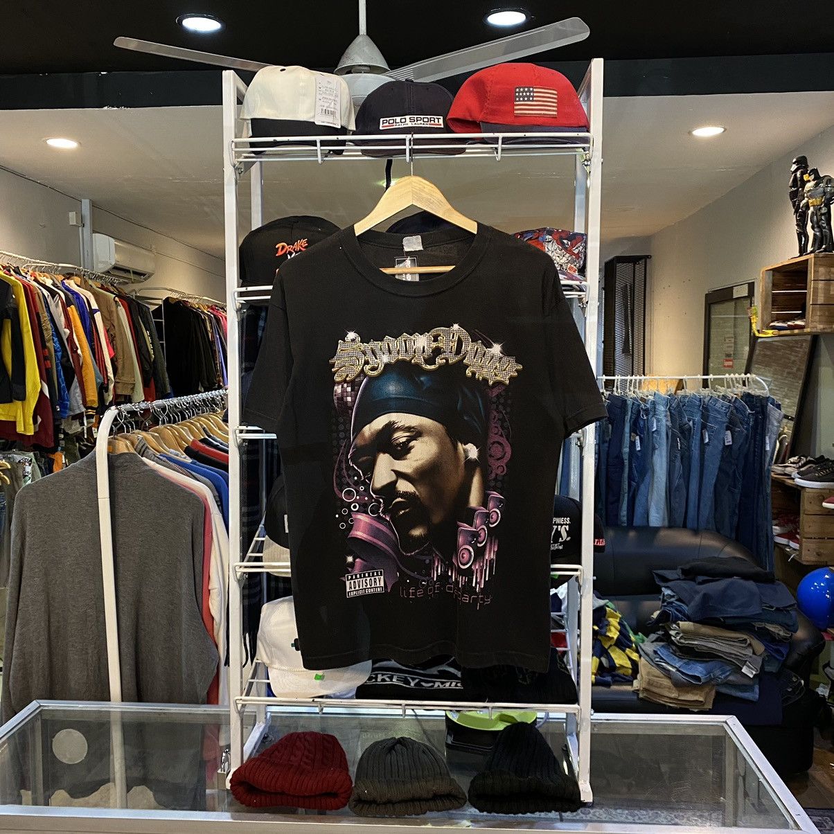 Snoop Dogg X Vintage Vintage Bootleg Y2k Snoop Dogg Life Of Da Party Tee Hoodie, Sweatshirt | FlexRushtees.com