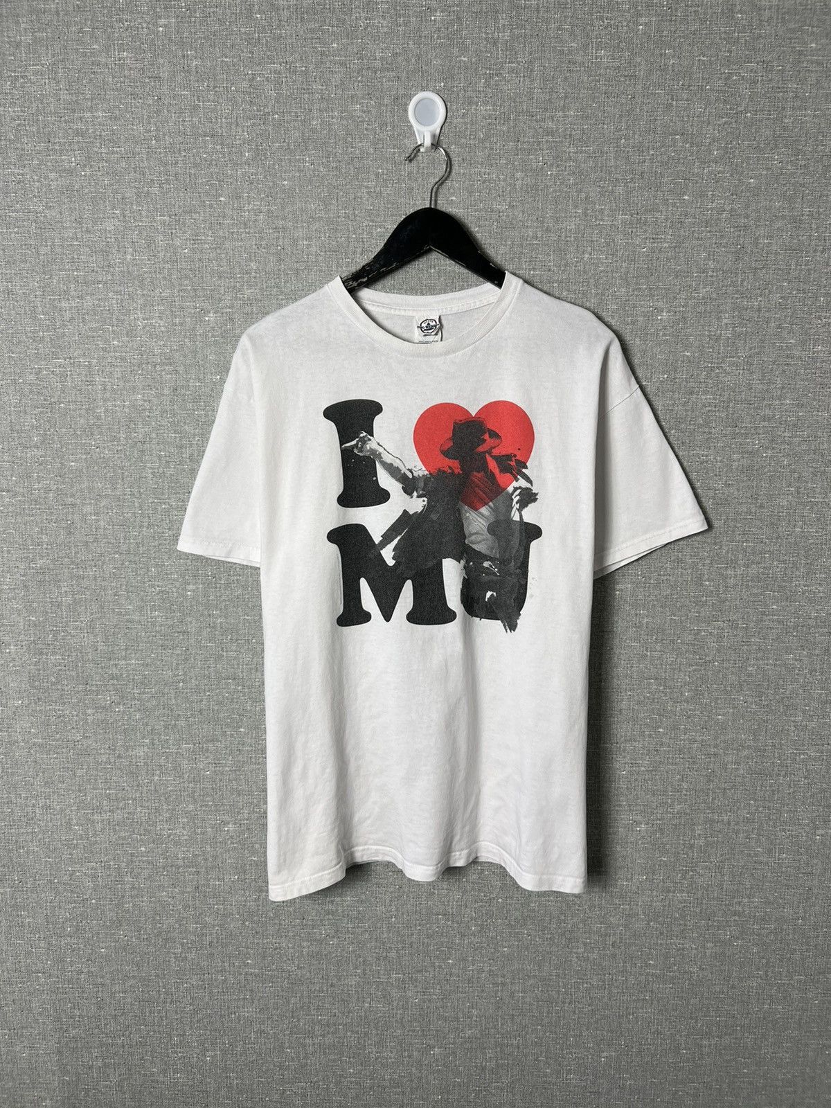 Band Tees Vintage I Love Mj Michael Jackson 2000s T Shirt