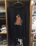 White Off White Flame Printed Hoodie T-Shirts, Sweatshirt | FlexRushtees.com