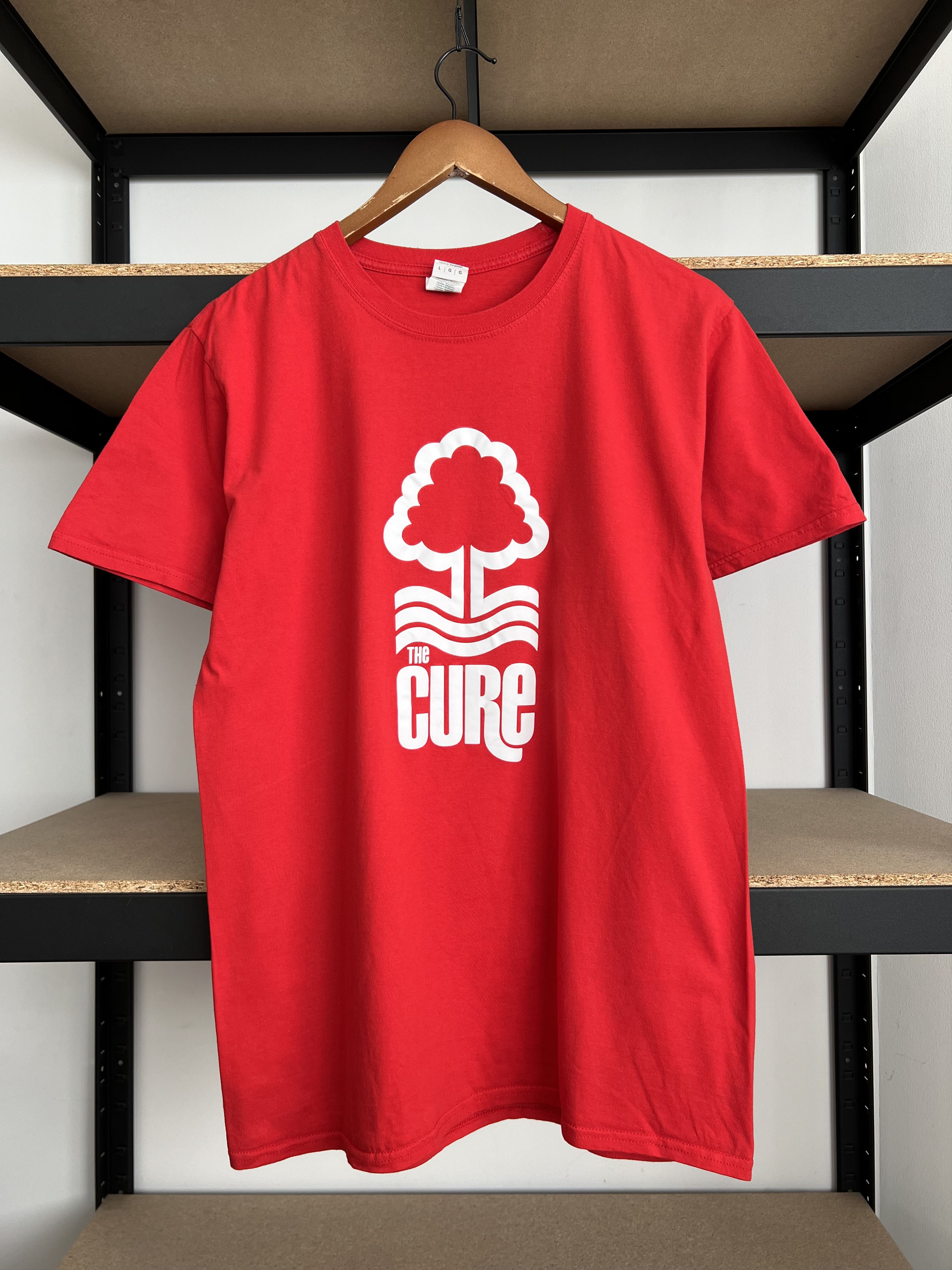 Band Tees The Cure Nottingham Forest Red T Shirt Hoodie, Sweatshirt | FlexRushtees.com