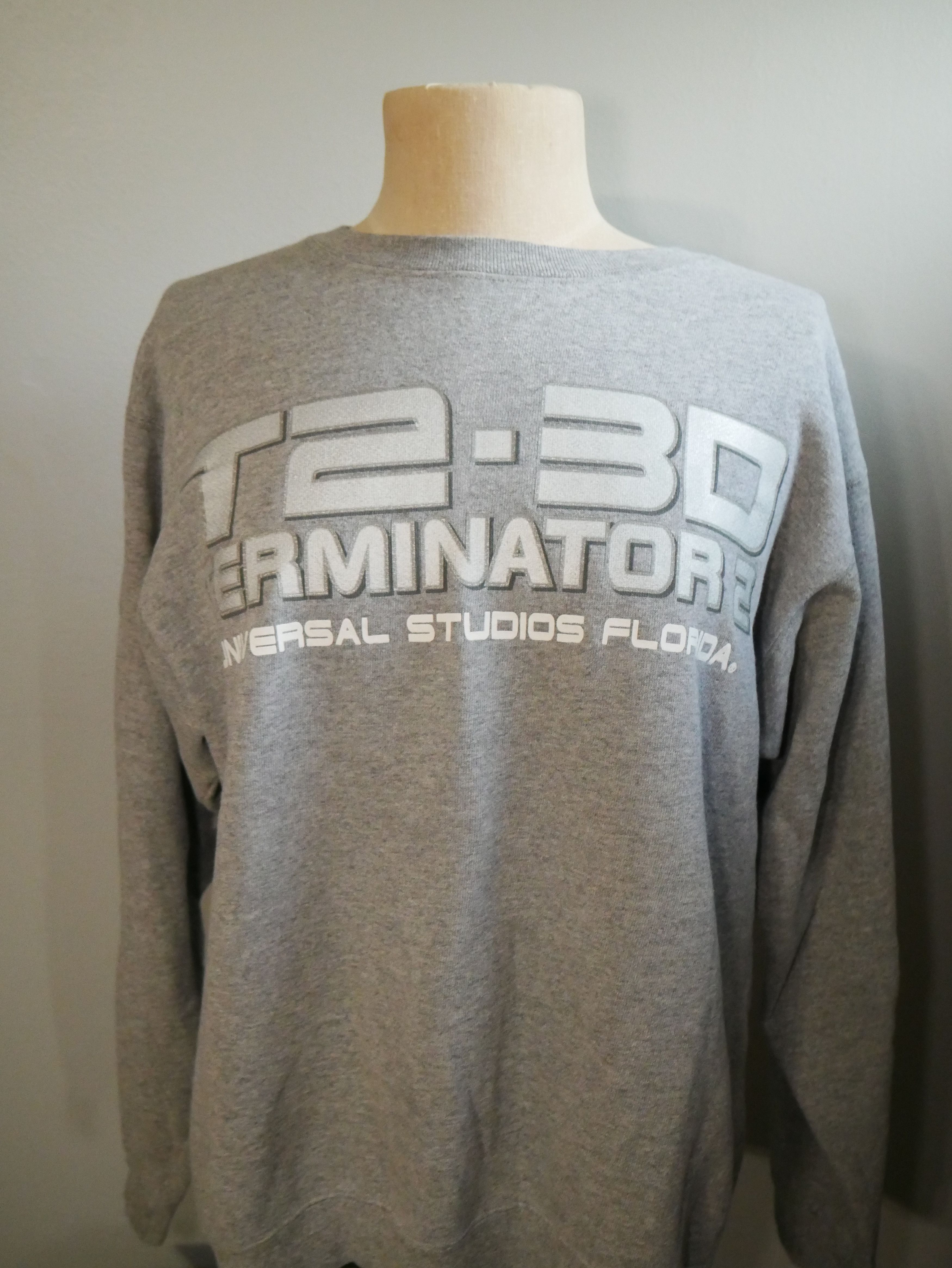 Universal Studios Terminator 2 3d Universal Studios Movie Promo Sweatshirt