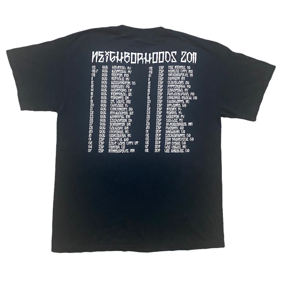 Band Tees Blink 182 Promo Tee Tour 2011 Neighborhoods Hoodie, Sweatshirt | FlexRushtees.com