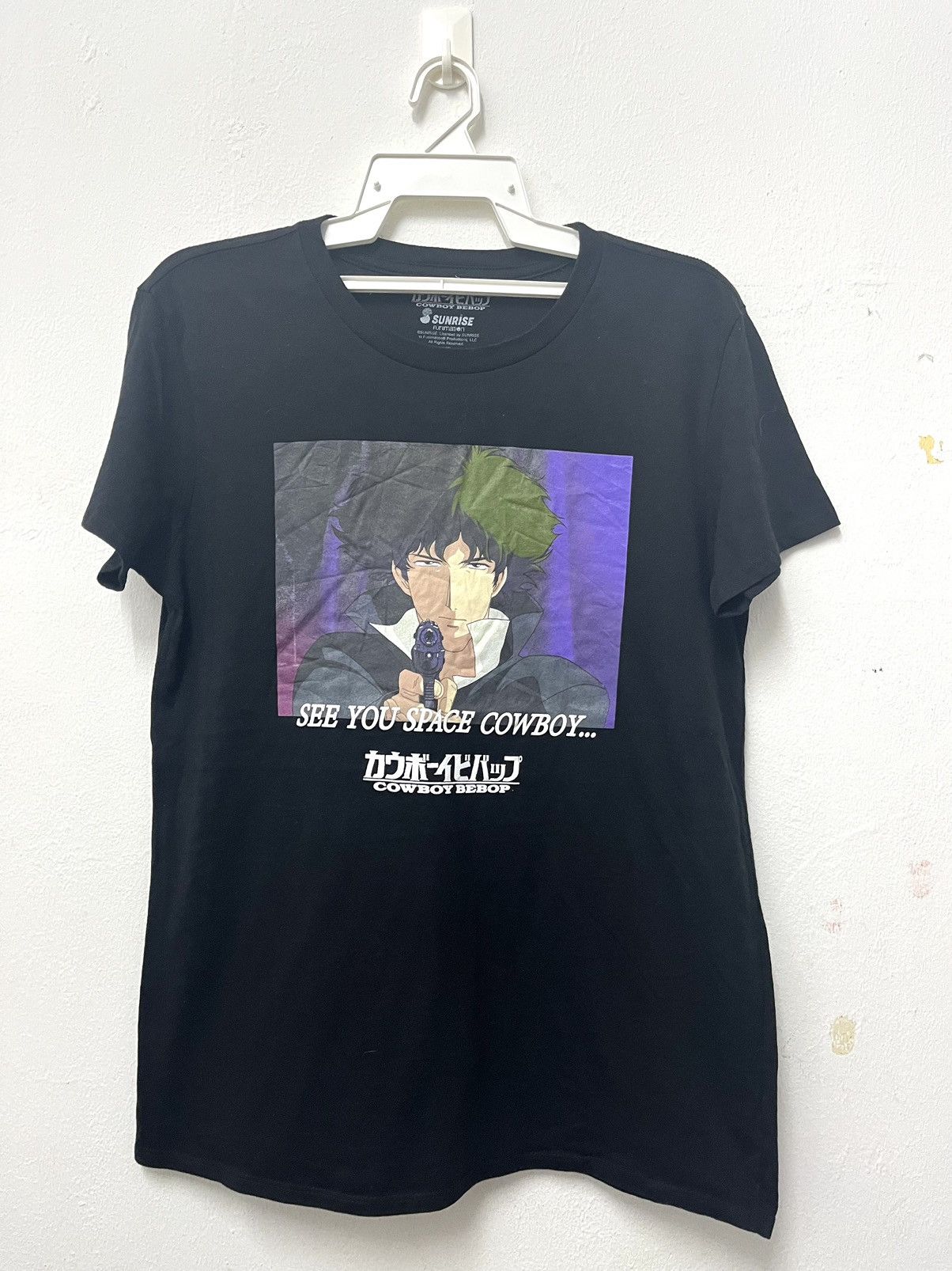 Sci Fi Fantasy X Vintage Cowboys Bepop Anime Cartoon Japanase Sci Fi T Shirt