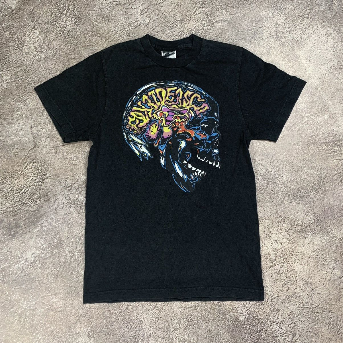 Vintage Y2k Screamer Face Horror Skeleton Blood Psycho 90s