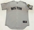 Majestic Mlb 100th Boston Red Sox Gonzalez 28 Jersey