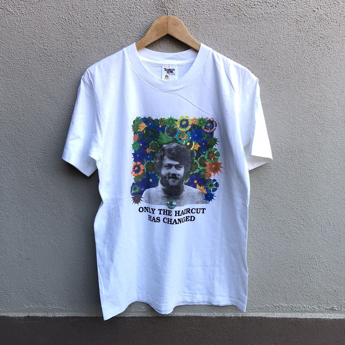 Arts Science Vintage Rare 90s Keith Green Psychedelic Fractal Art Tee