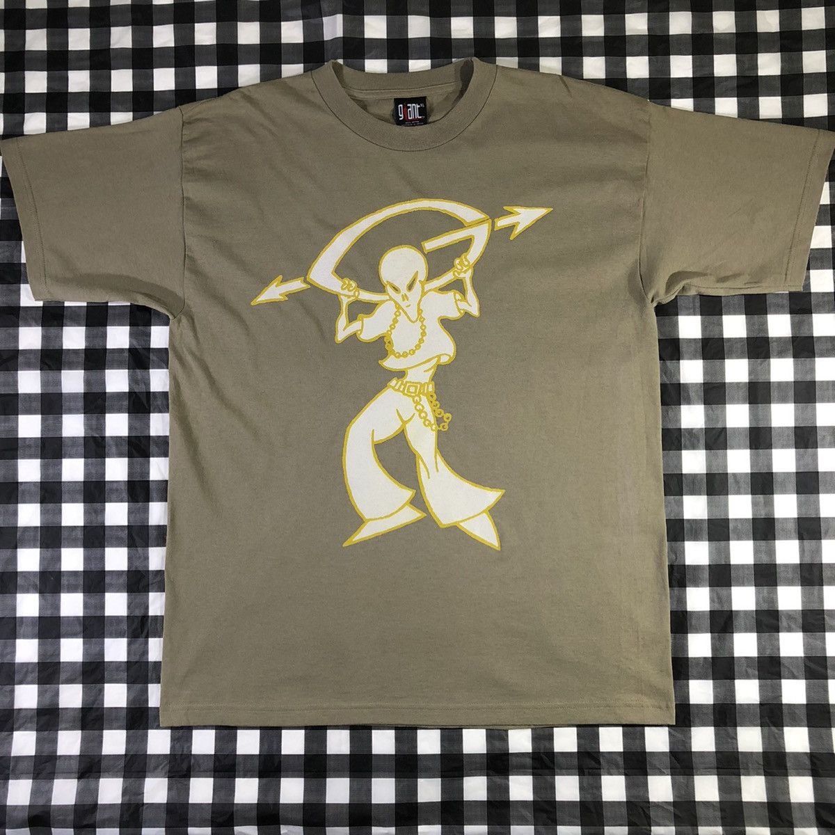 Giant Gravity Kills Alien Perversion 1998 Tour Vintage T Shirt