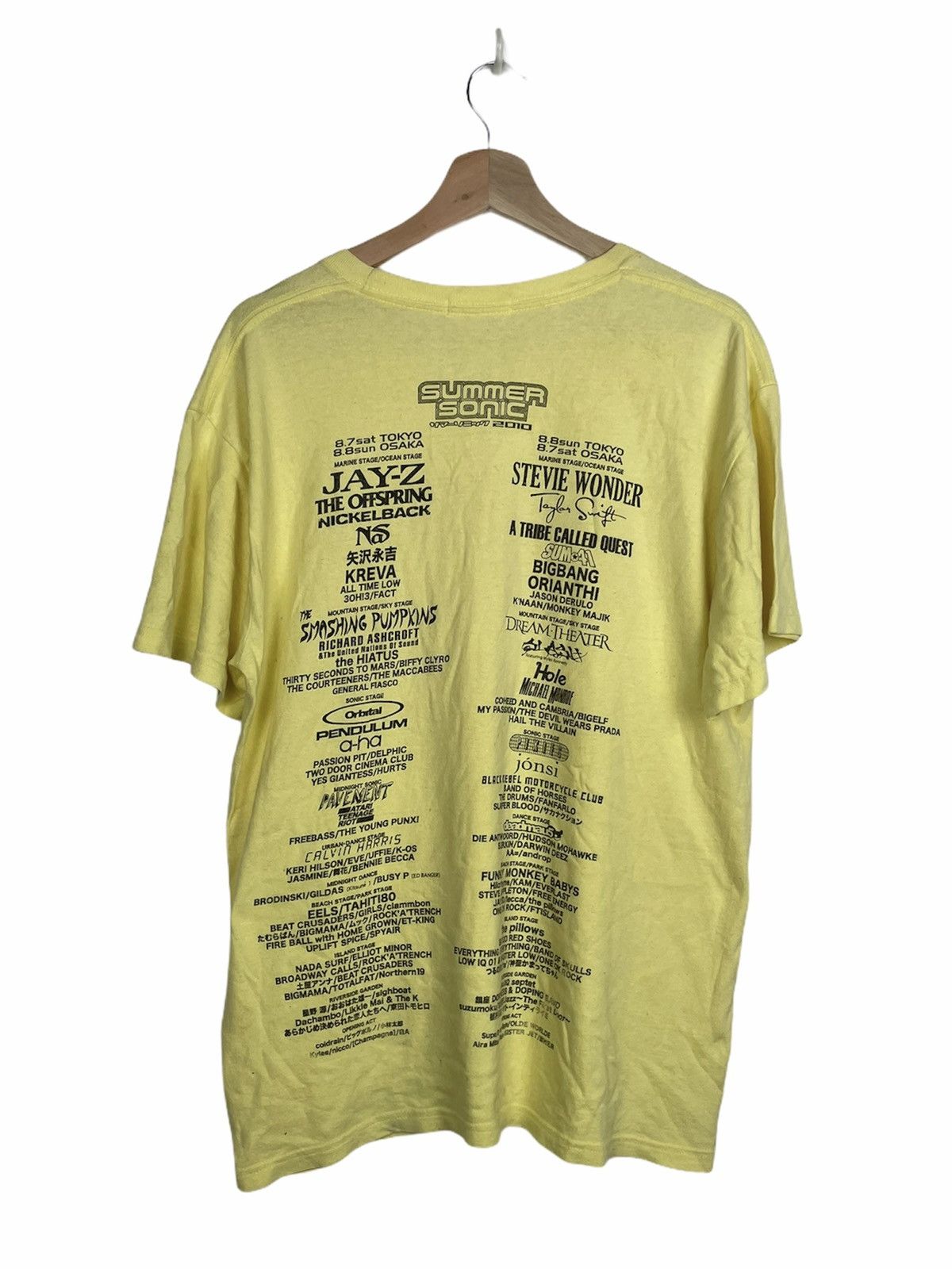Vintage Summer Sonic 2010 Band Tee The Offspring Sum 41 Atr Hoodie, Sweatshirt | FlexRushtees.com