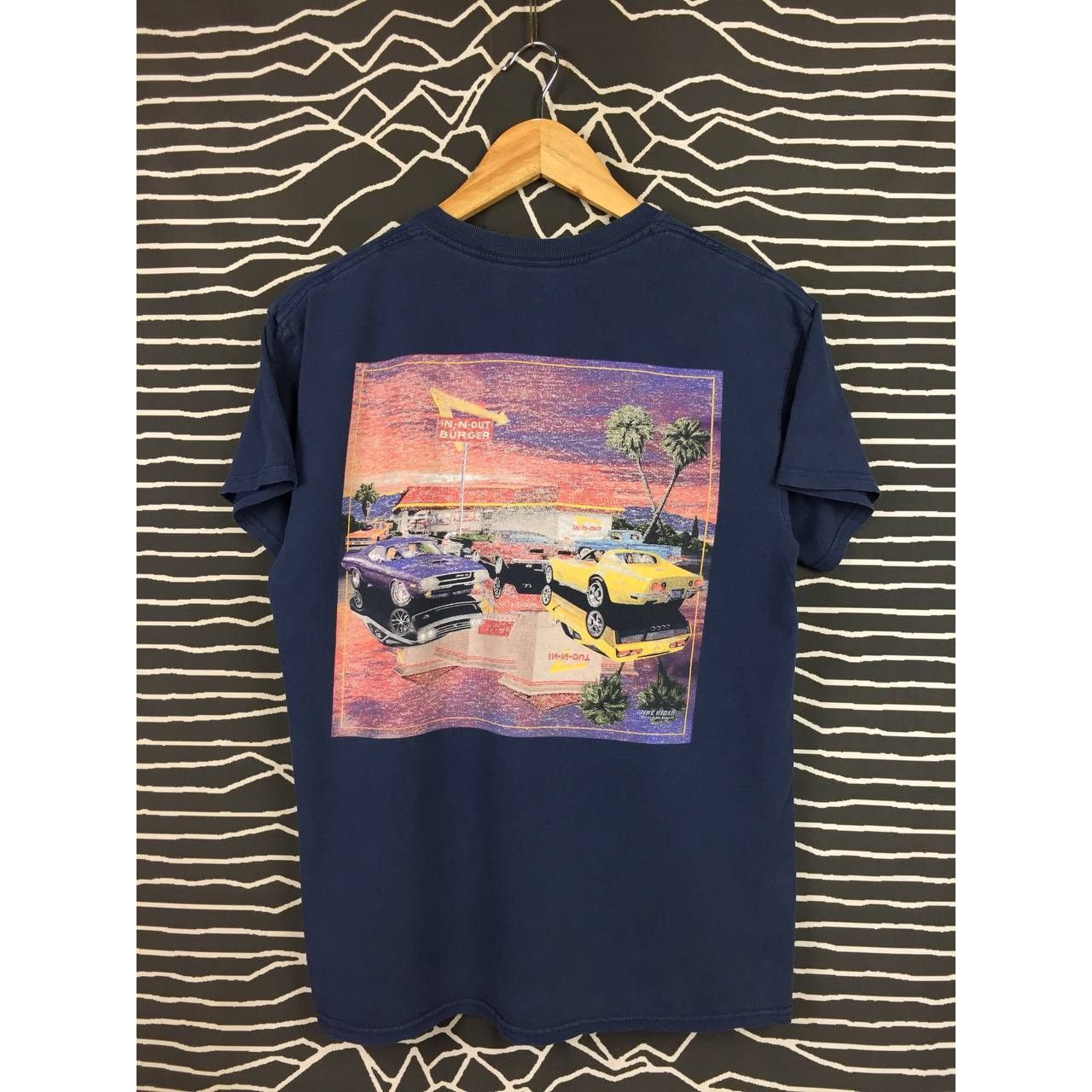 Vintage In N Out Burger California Fast Food Promo Tee Hoodie, Sweatshirt | FlexRushtees.com