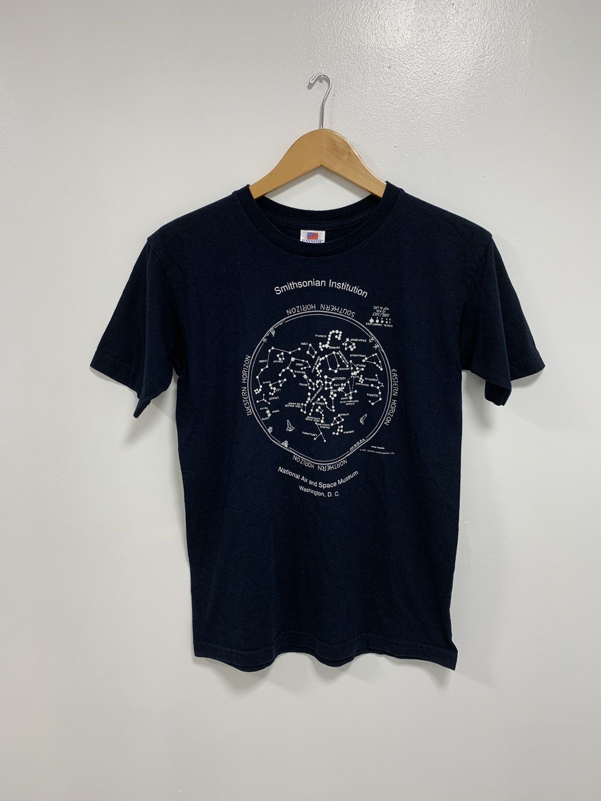 Vintage 1987 Smithsonian Institution T Shirt Space Nasa Star