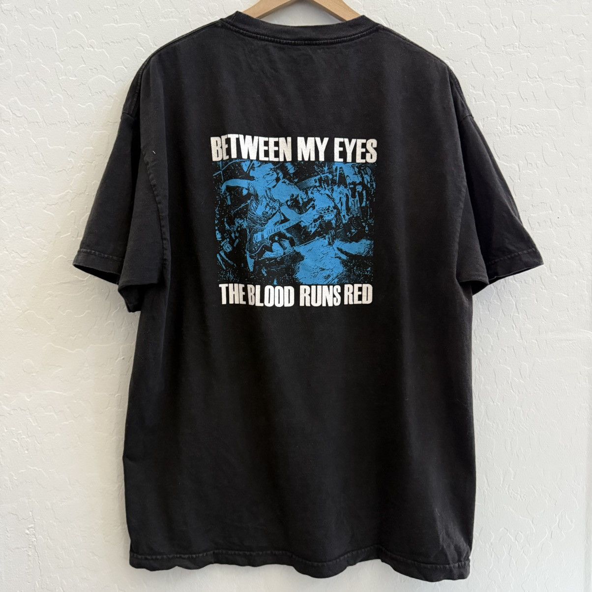 Vintage 90s Piece Of Mind Screams For Tina Band Shirt