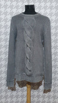 Dolce Gabbana D G Grey Linen Long Sweater T-Shirts, Hoodie, Sweatshirt | FlexRushtees.com