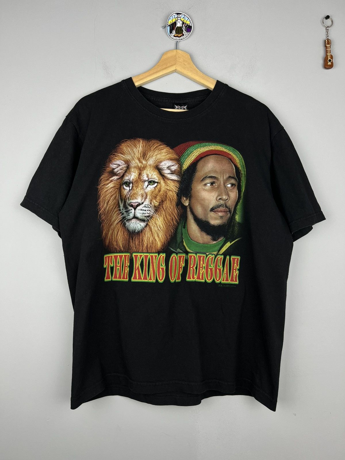 Marley Bob Marley King Of Reggae Black T Shirt Hoodie, Sweatshirt | FlexRushtees.com