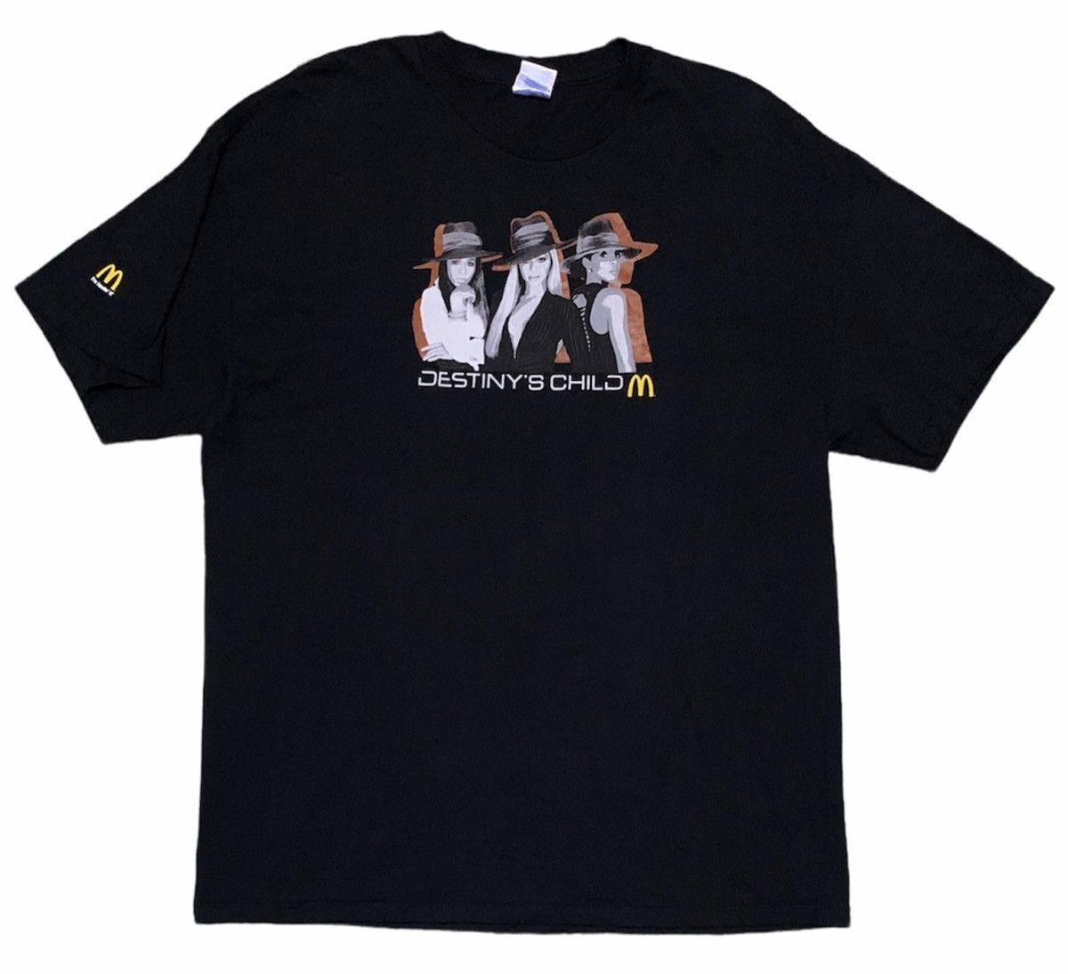 Band Tees Rare Design Vintage Destiny S Child Beyonce T Shirt 2000s