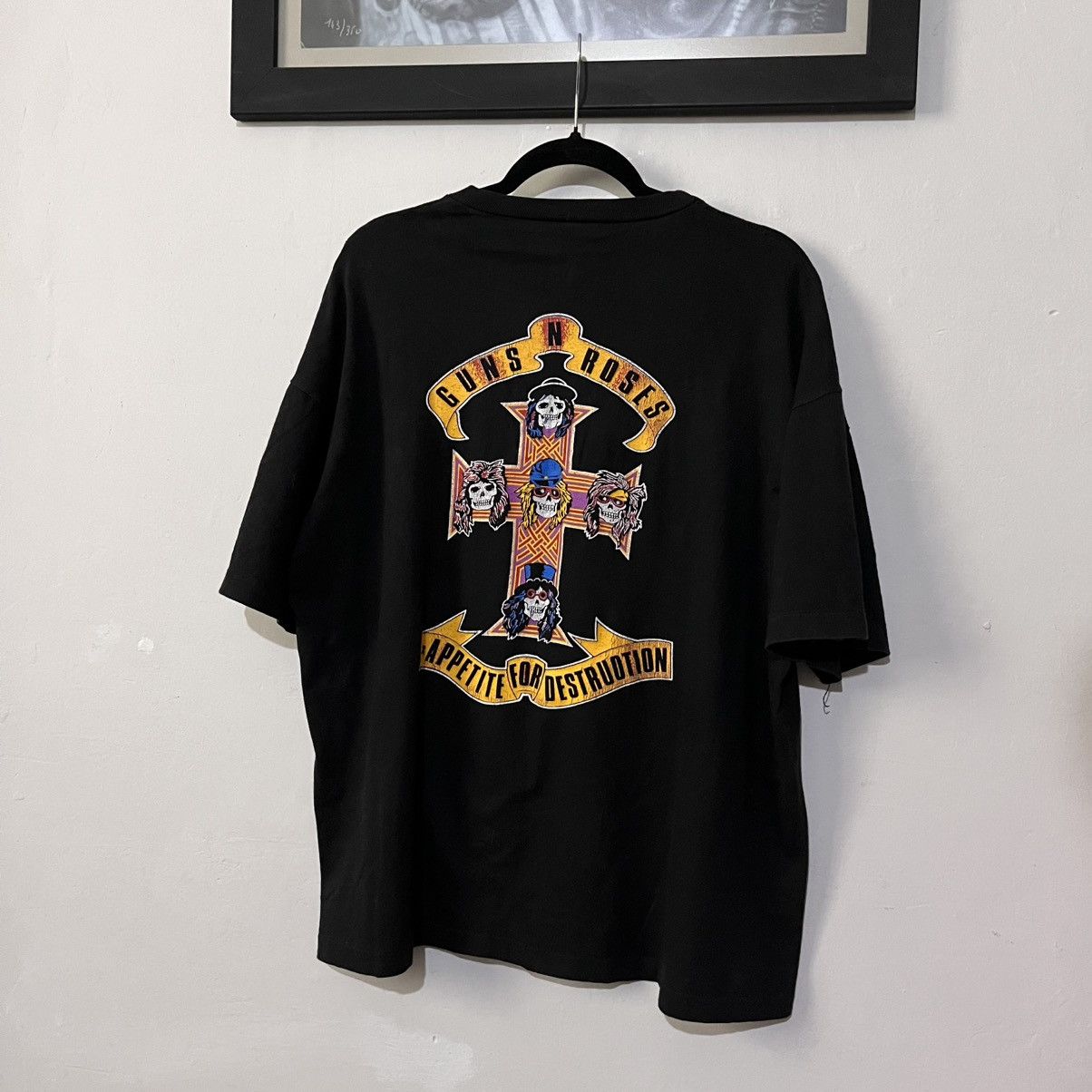 Vintage Guns And Roses 90s Tee Hoodie, Sweatshirt | FlexRushtees.com